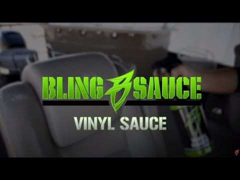 Vinyl, Leather, Upholstery Spray Cleaner - Vinyl Sauce by Bling Sauce