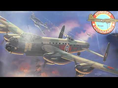 Vintage 1/72 Revell Avro Lancaster Mk. I Model Kit box & sprue review. Ref 4340 from 1989