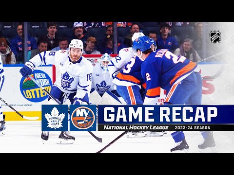 Maple Leafs @ Islanders 1/11 | NHL Highlights 2024