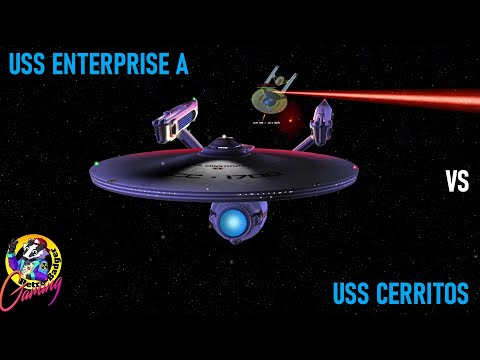 USS Enterprise A VS USS Cerritos - Star Trek Ship Battles - Lower Decks - Starships Starfleet
