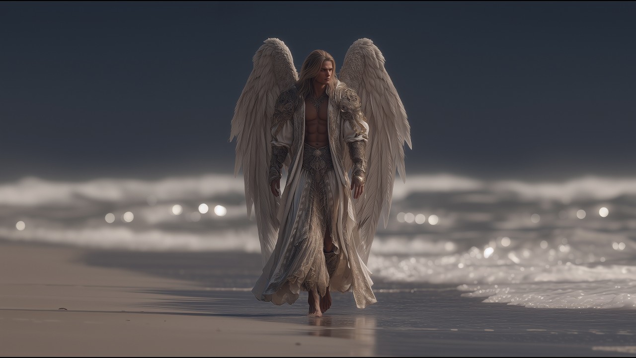 Moonlit Ocean Meditation 🌙 | Archangels for Sleep & Deep Relaxation | Live