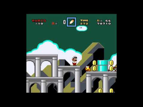 SMW Custom Music - Track 2056 (Mario Kart 64 - Toad's Turnpike)