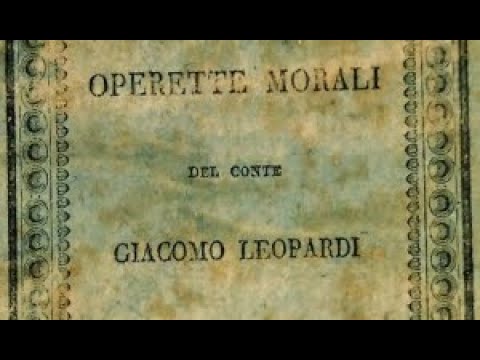 (2/3) La questione del male nelle "Operette morali" di Giacomo Leopardi