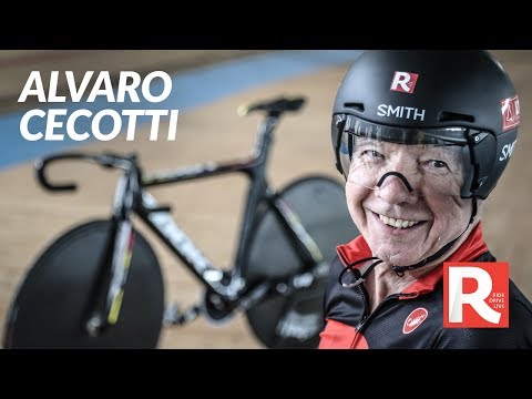 ALVARO CECOTTI, RECORD ITALIANO DELL'ORA DI CICLISMO SU PISTA