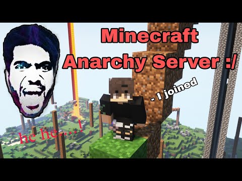 Arjun MP's ANARCHY Server | Finally I JOINED Minecraft Malayalam