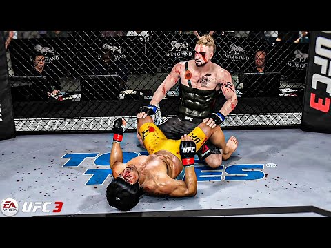Bruce Lee vs VIKING |  EA SPORTS UFC 3
