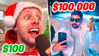 SIDEMEN $100,000 vs $100 CHRISTMAS SONG