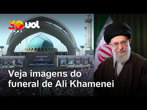 Funeral de Khamenei começa 4 meses após morte; veja vídeo