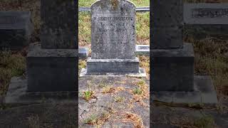 Mysterious epitaph on a 105 y/o Headstone - looks like Killed mentioned twice?