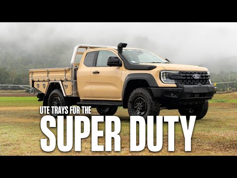 Trays & Canopies for the 2026 Ford Ranger Super Duty