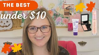 Top 5 BEST drugstore makeup products UNDER $10 | Why is no one talking about these?!