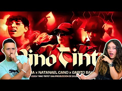 VINO TINTO  Reaccion a (VIDEO OFICIAL) - Peso Pluma, Natanael Cano, Gabito Ballesteros 🤯