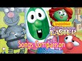 VeggieTales Twas The Night Before Easter Songs Comparison