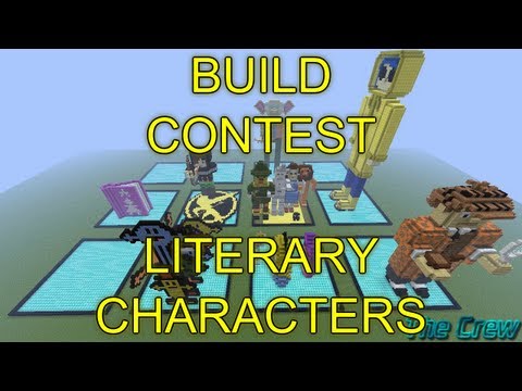 EPIC Minecraft Build Contest: Literary Character Showdown!