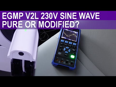 IONIQ 6 V2L - pure or modified sine wave? | eGMP