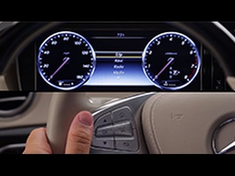 Part of a video titled Head Up Display -- Mercedes-Benz USA Owners Support - YouTube