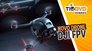 NOVO DRONE DJI FPV COM GPS CAMERA TRANSMISSÃO DE VÍDEO DIGITAL 10 KM DE DISTÂNCIA