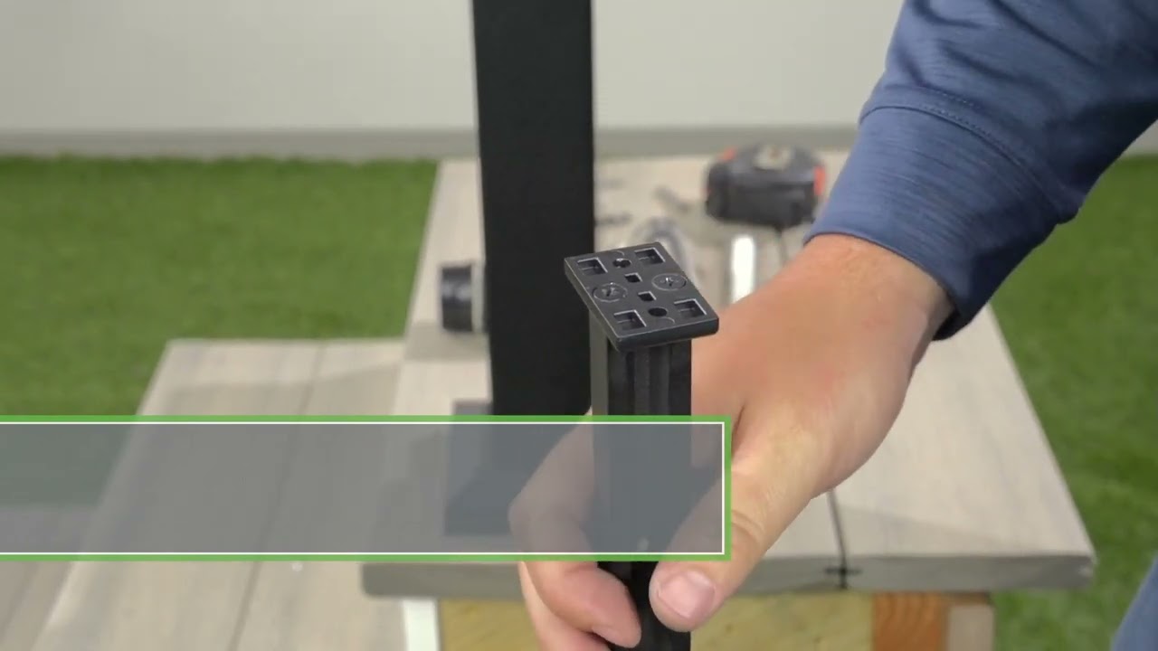 How to install RDI Avalon Aluminum Railing with Cable Infill – stairs