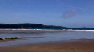 Broad Haven Beach in Pembrokeshire. Near www.puffinhouse.co.uk