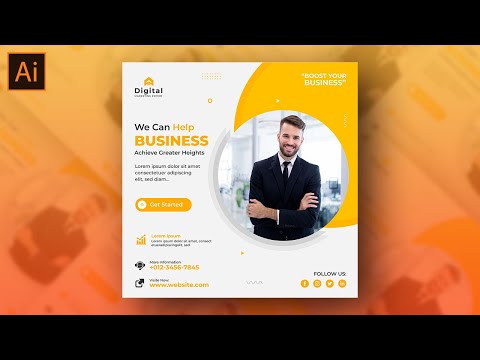 How to Design a Social Media Post in Adobe Illustrator