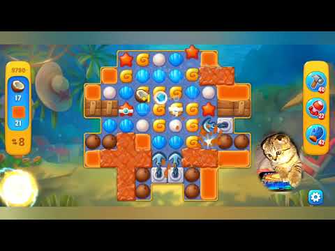 Fishdom 2022, no Boosters,   9780     level  -  прохождение без бустеров,   9780   уровень.