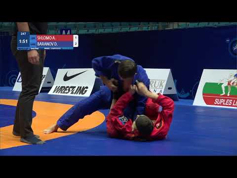 1/2 Men's GP Gi - 62 kg: A. SHLOMO (ISR) v. D. BARANOV (UKR)