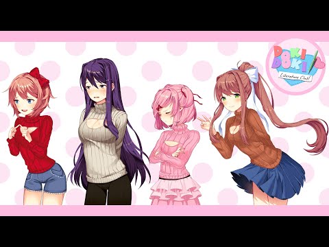 Doki Doki Literature Club! - "Литературный клуб Доки Доки!" прохождение (стрим) часть 4