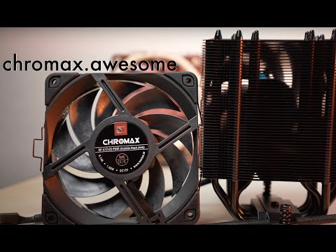 The Chromax NF-A12x25 and NH-U12A - Noctua's finest in black!