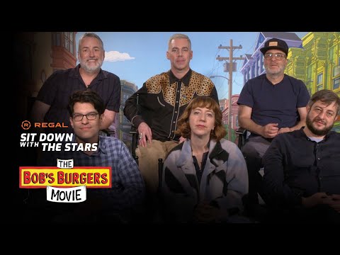 Sit Down with the Stars of The Bob's Burgers Movie  (2022) – Regal Theatres HD