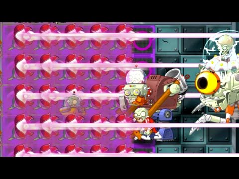 Plants vs Zombies 2 Epic Hack : The Red Stinger vs Each Freakin' Zombots