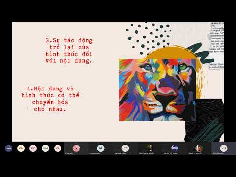 Triết học Marx-Lenin: Thuyết trình phân tích cặp phạm trù nội esterco e hình thức