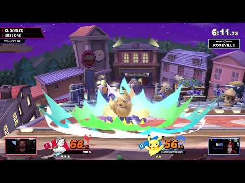 varun (Wii Fit Trainer) vs Bajabberwabbers (Pikachu) - Super Smash Tuesdays #26 Winners Quarter-Fina