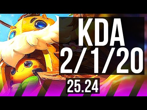 BLITZCRANK & Tristana vs VEIGAR & Smolder (SUP) | 2/1/20 | KR Master | 25.24