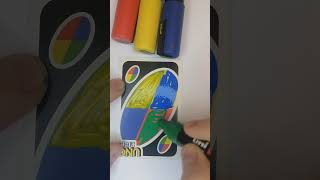 UNO CARD game 🎯 asmr 😍 subscribe ✨#art #asmr #drawing #unocards #diy #unoreversecard #uno #unoflip