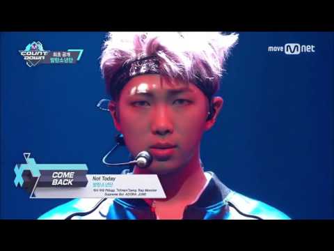 BTS   '봄날 Spring Day' & ‘Not Today’ Comeback Stage   M COUNTDOWN 170223