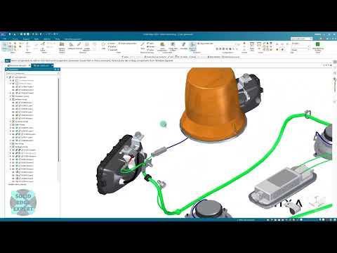 Solid Edge Electrical Routing 2024