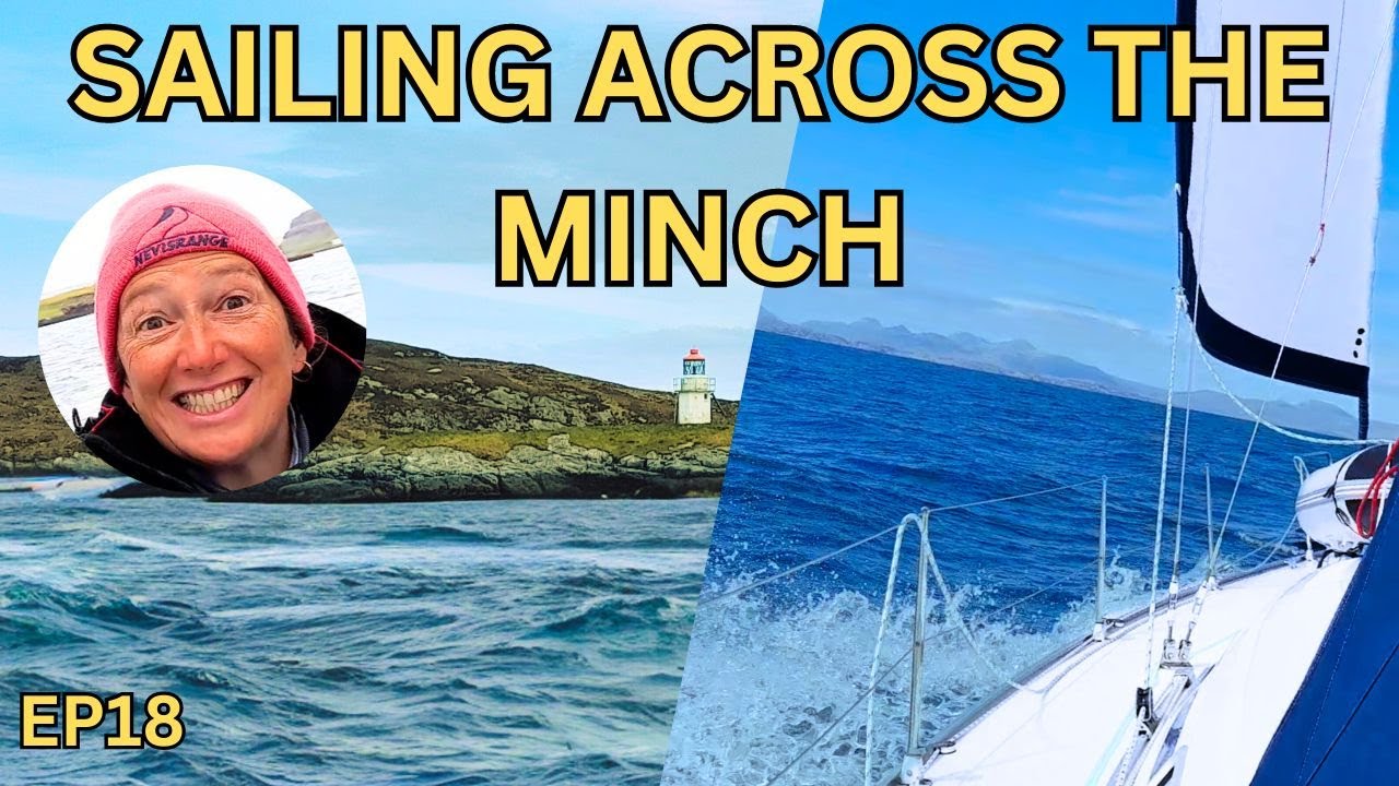Sailing across the Minch from CANNA to the OUTER HEBRIDES