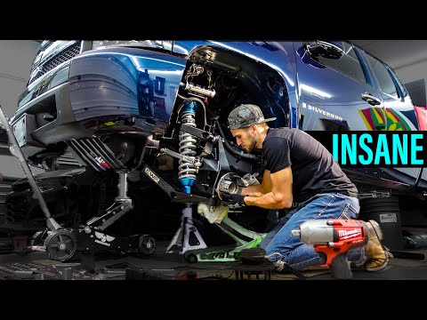 Ultimate Silverado Suspension Mod - LONG TRAVEL CWF [King Shocks]