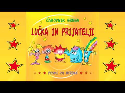 Čarovnik Grega - Lučka in prijatelji (cel album)