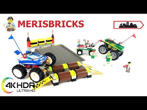 Lego System Town Race set 6617 Tough Truck Rally Lego Speed Build 4K & Review #LEGO #LegoSpeedBuild