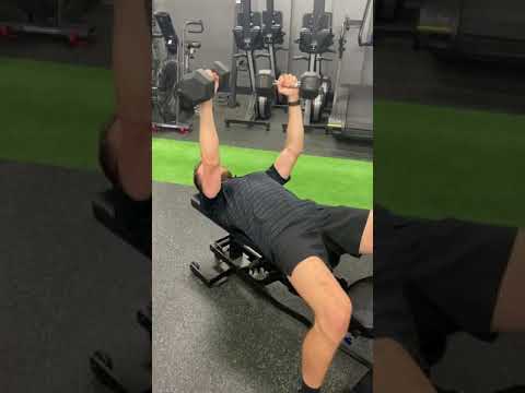DB alternating Bench Press