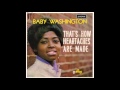 Baby Washington – “That’s How Heartaches Are Made” (UK London) 1963