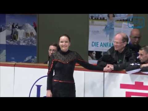 Barbara Freudenberger. Oberstdorf 2018. Silver Ladies III FS. 9 place
