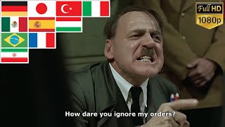 Hitler's reaction in Different Languages | Der Untergang (Downfall MEME) 2004 | Steiner's Attack