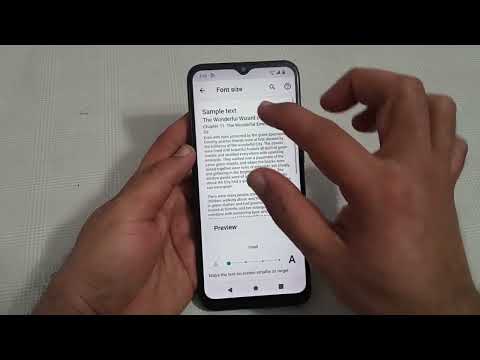 Moto edge 20 font size, how to change font size in Moto edge 20