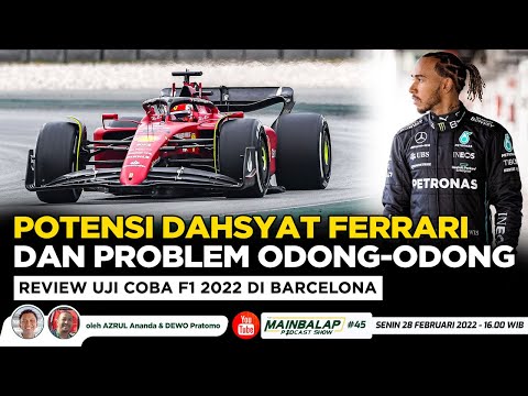Potensi Dahsyat Ferrari & Problem Porpoising - Review Uji Coba F1 2022 di Barcelona - Mainbalap #45