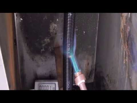 ROHRflex Conduit- Flame Test