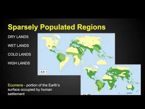 Chapter 2 Key Issue 1 - Population - AP Human Geography