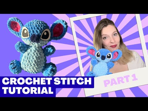 Crochet Stitch Tutorial Part 1