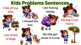 100 Daily Use English Sentences for Kids Problems | Easy English Speaking Practice
